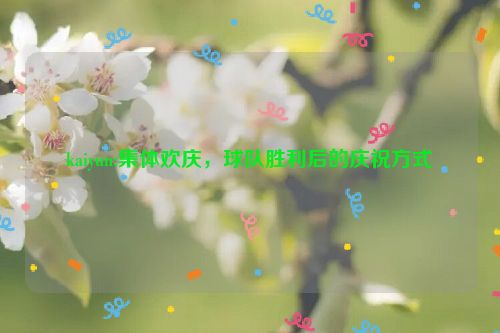 kaiyun:集体欢庆，球队胜利后的庆祝方式